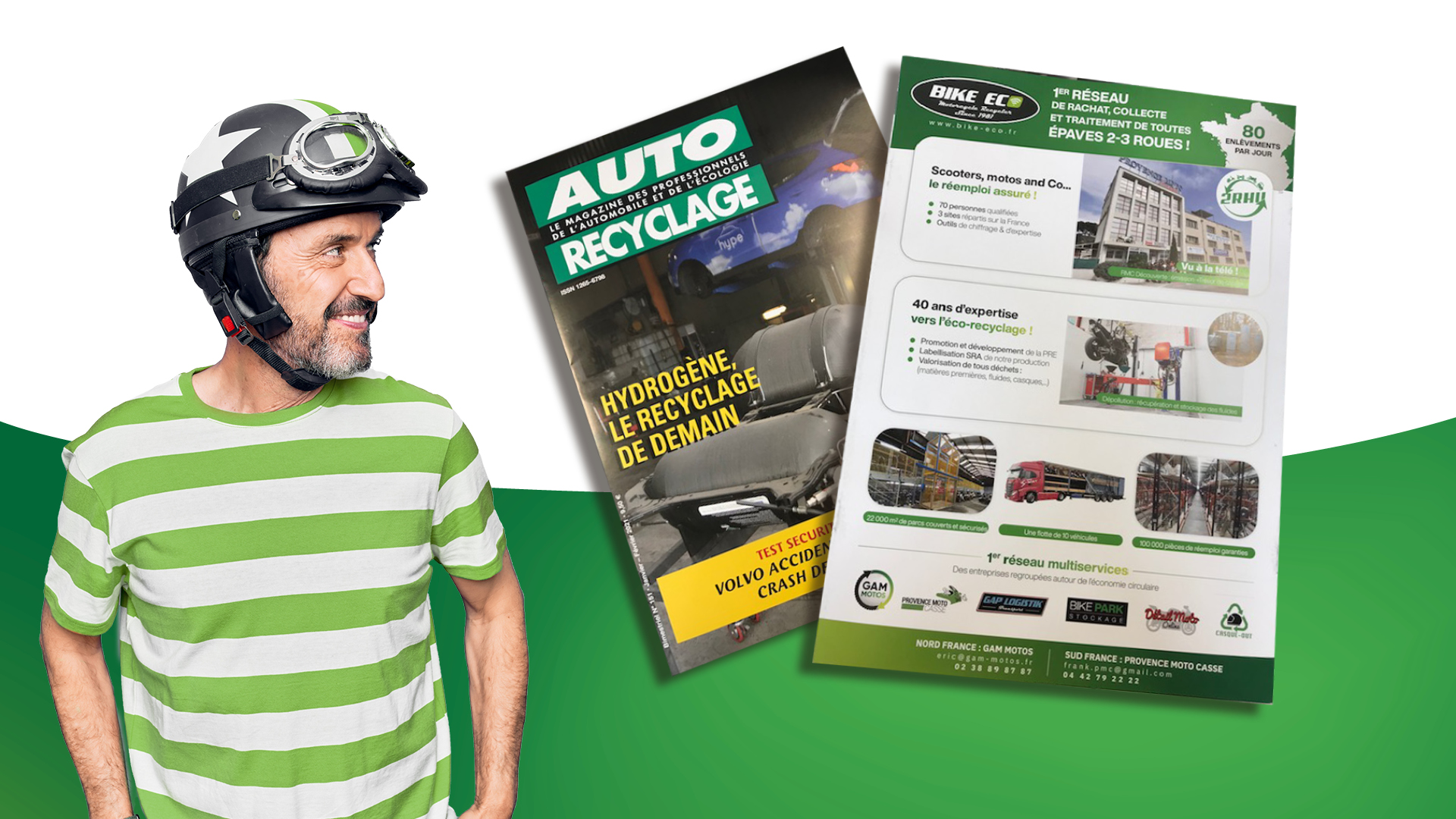 BIKE Eco dans le journal AUTO-Recyclage !